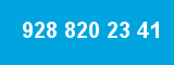 928 820 23 41 928 820 23 41